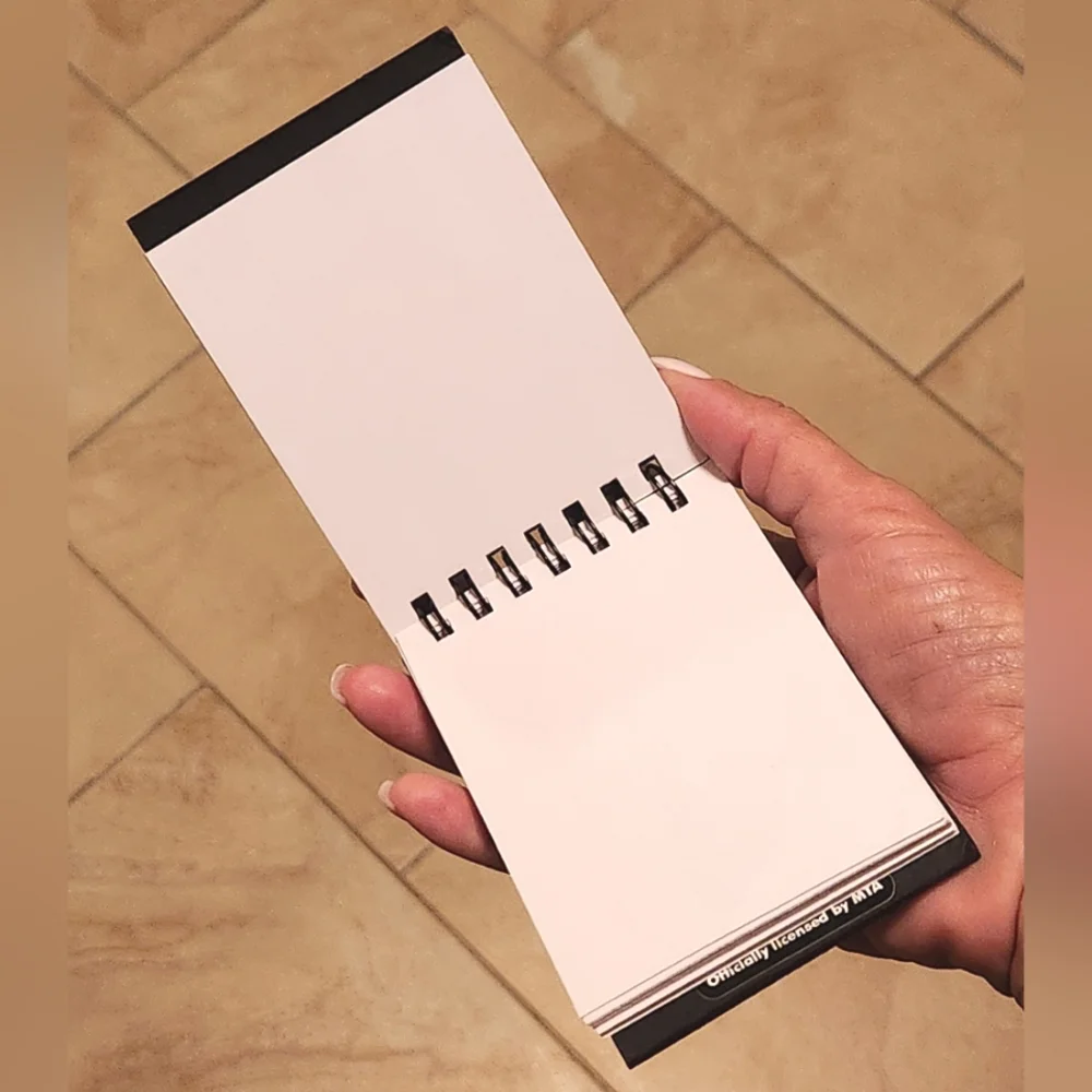 Set of 6 Papyrus NYC/MTA Map Notepads